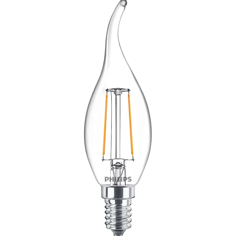 Ampoule à filament LED Philips 2W - 25W | Leonleds.com