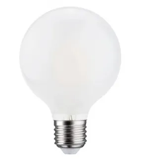 ARIC 20052 | Ampoule Globe G80 Opale Filament LED E27 7W Variable - Blanc Chaud