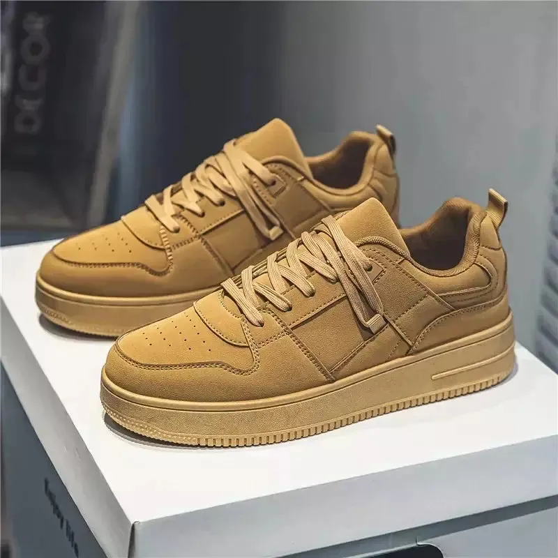 Basket homme kaki