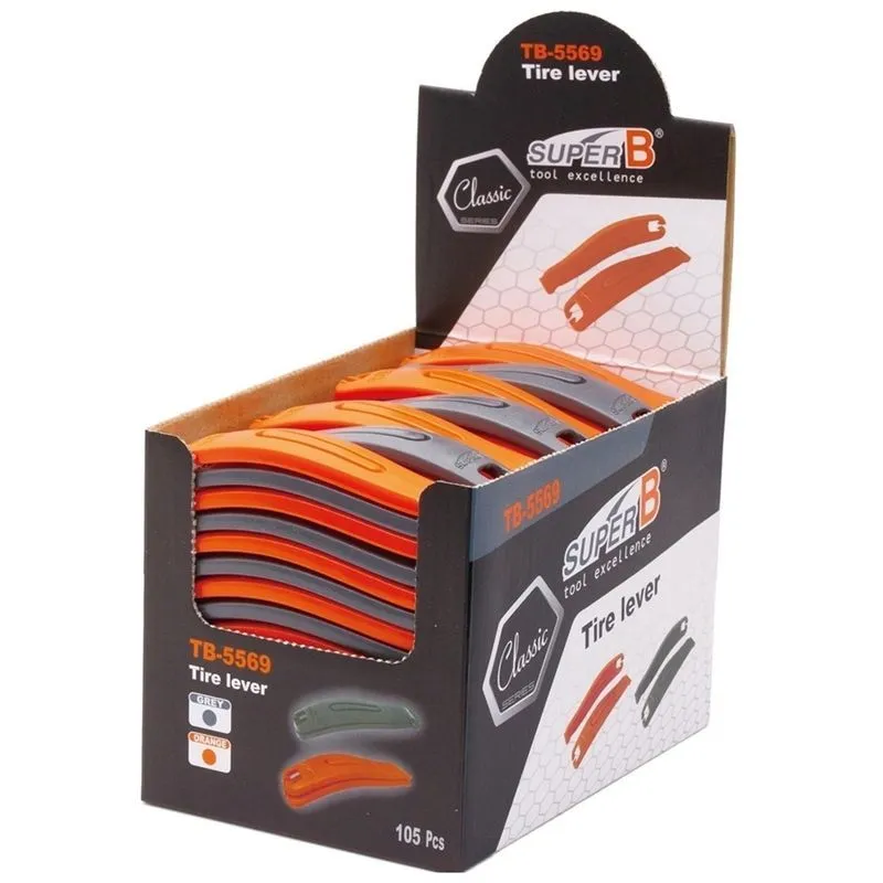 Boîte-présentoir de démonte-pneus 105 pc SUPER B - piecemotoquad