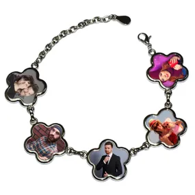 Bracelet 5 fleurs photos