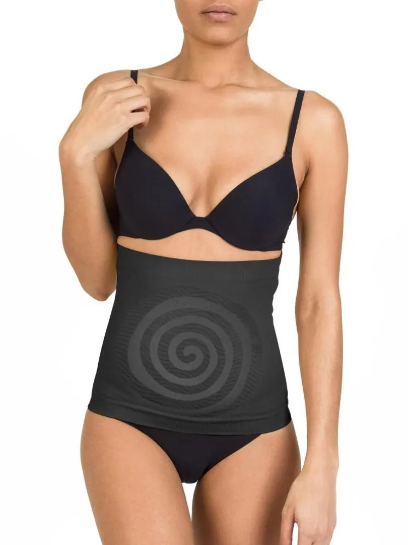 Ceinture thalasso minceur noir pour femme - Noir