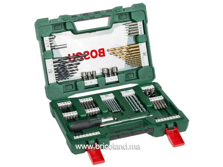 Coffret de forets et embouts 91 pièces V-LINE - Bosch