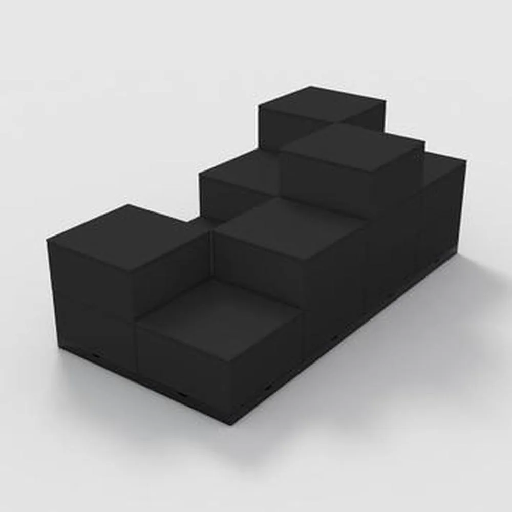 Easycube set profi socle noir cube noir