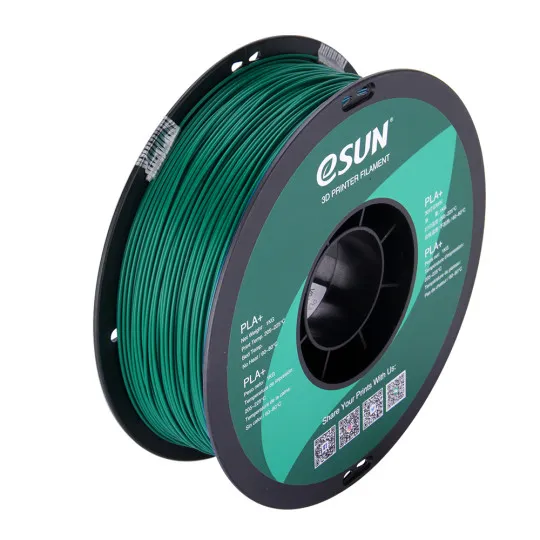 Filament eSun PLA+ Vert 1,75mm 1kg