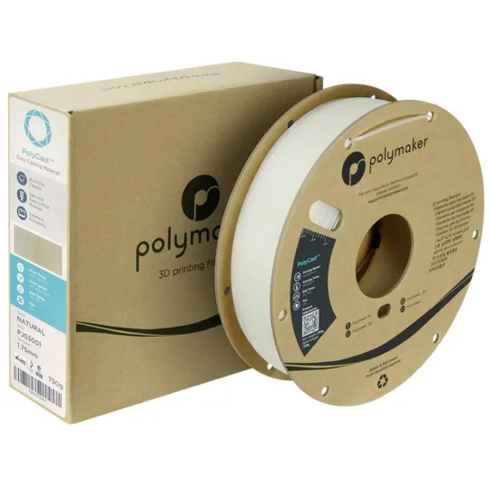 Filament Polycast Naturel 1.75mm 750g Bobine Carton