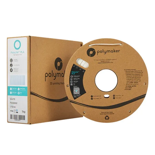 Filament PolyLite PLA Naturel 2.85mm 1Kg Bobine Carton