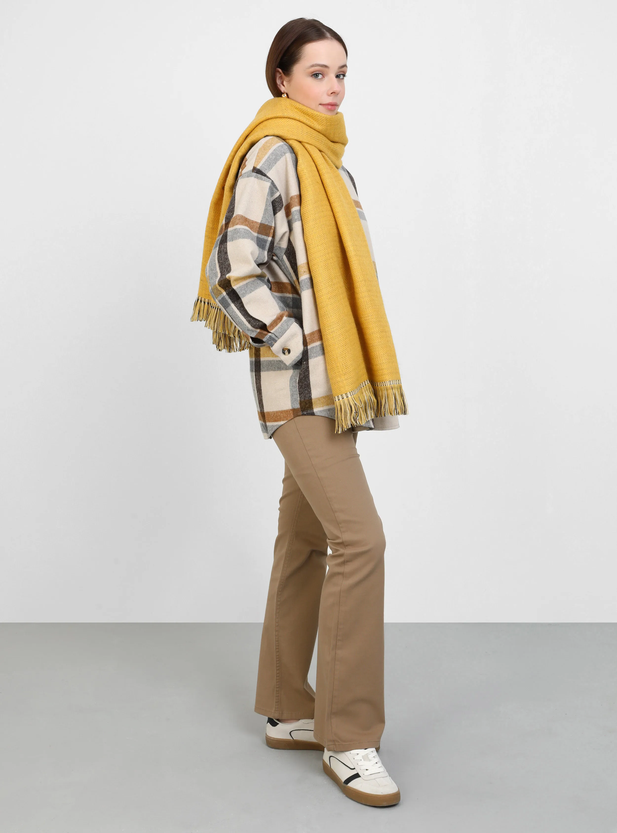 Lemon Yellow - Shawl Wrap