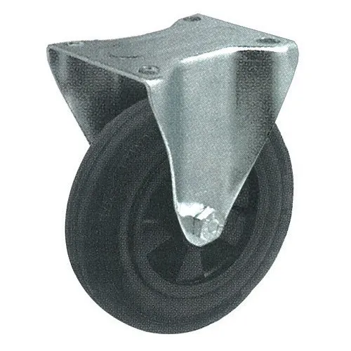 Outifrance Roulette pivotante sans frein (platine 140 x 110 mm)
