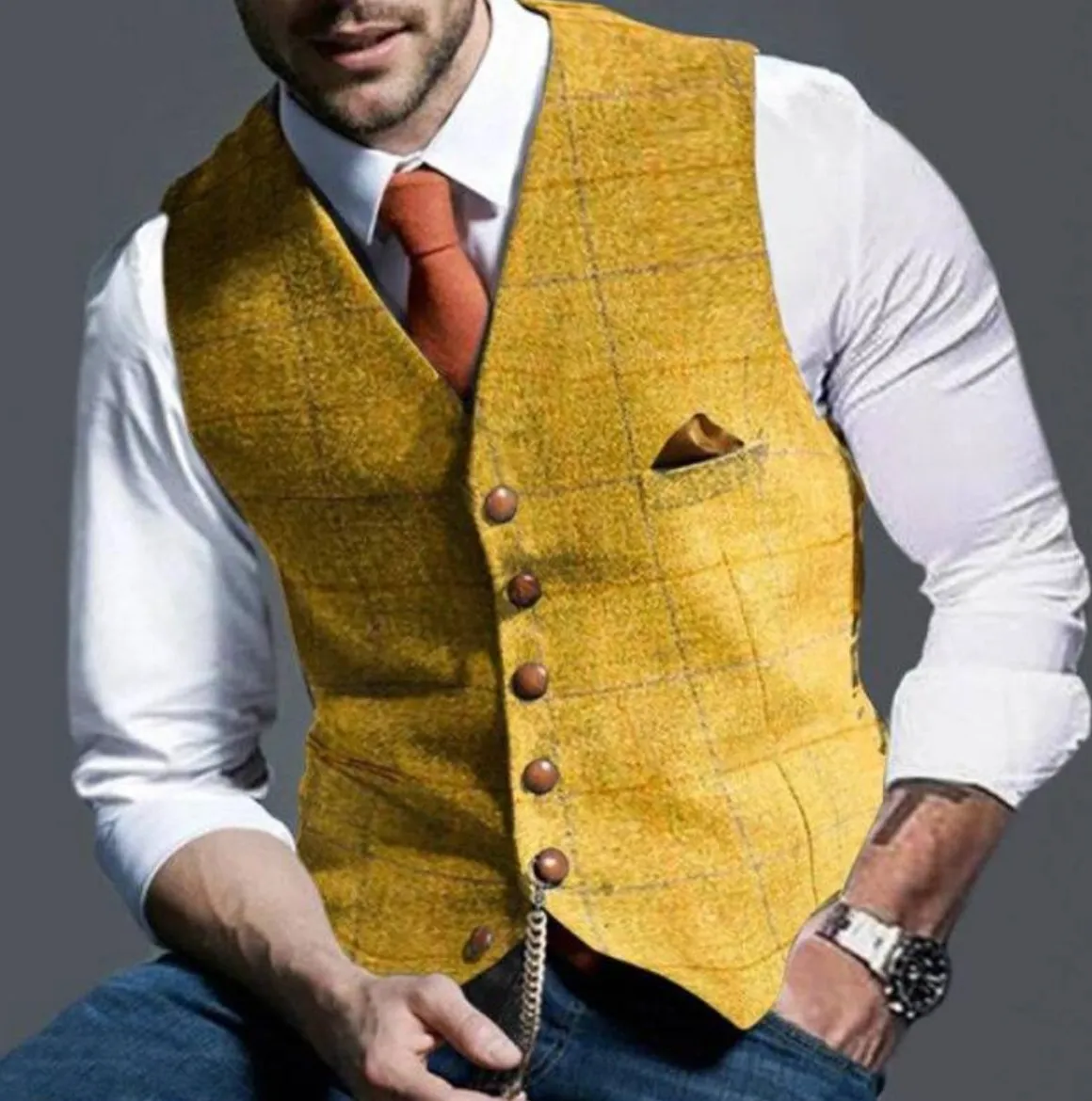 Ozymandias | Homme Gilet vintage