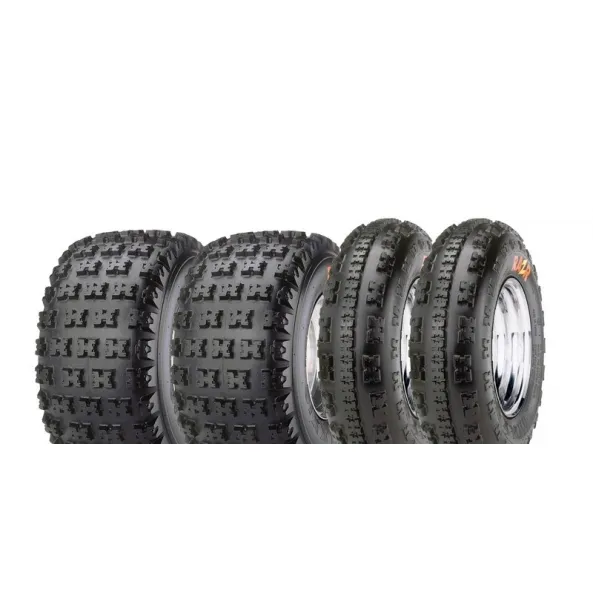 Pack 4 pneus avant et arrière MAXXIS RAZR 20x6-10 et 18x10-8