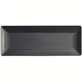 Plateau Fluid' PS noir 40x15x1,5cm noir - par 100
