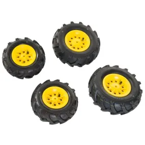 Pneus Souples Jaunes Rolly Toys - 95x260cm et 325x110cm - Jantes Jaunes jaune - Rolly Toys