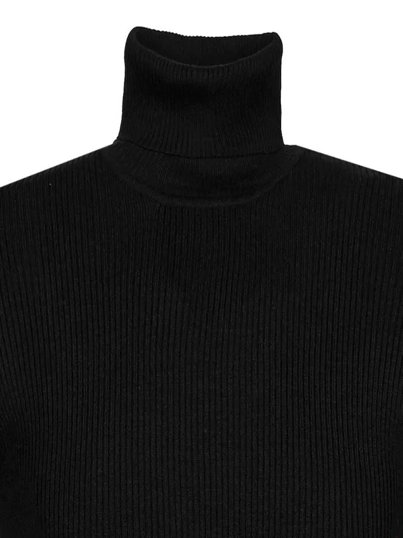Pull homme CALFY - PEAK MOUNTAIN - Noir Noir