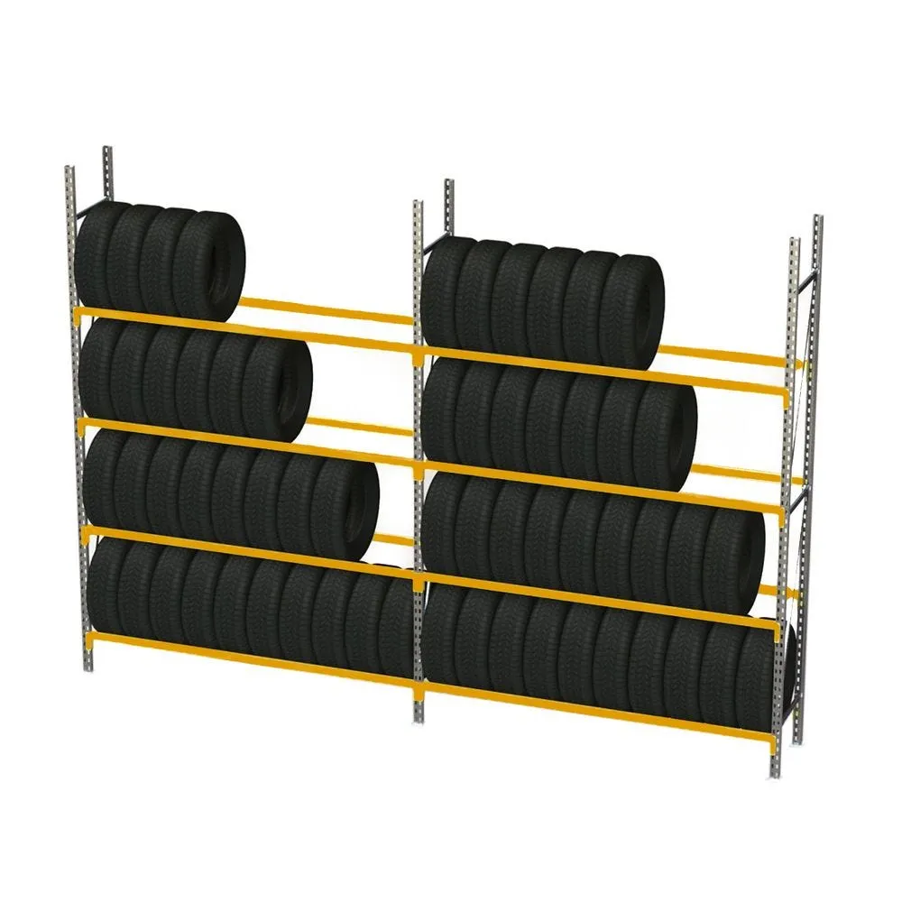 Rack à pneus prorack elément départ l200cmxh240cmxp50cm