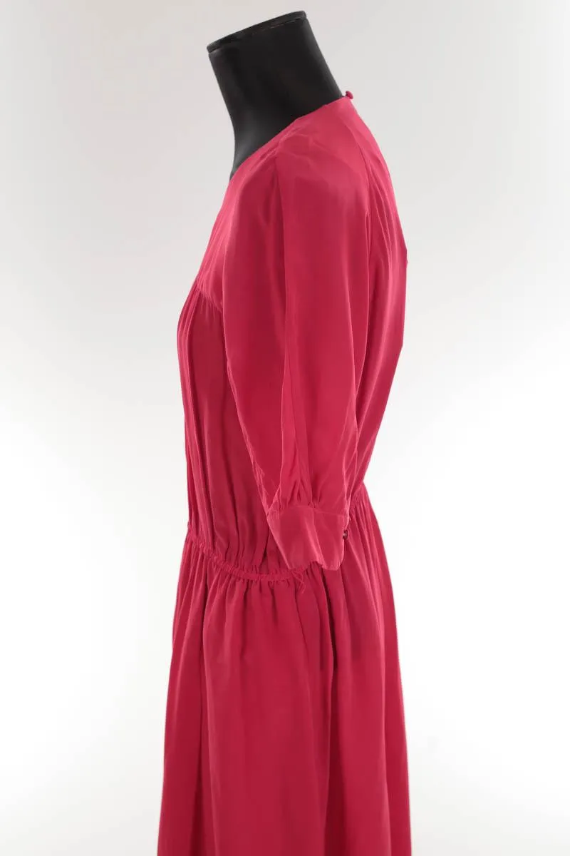 Robe en soie LK Bennett rouge. Matière principale soie. Taille 40.