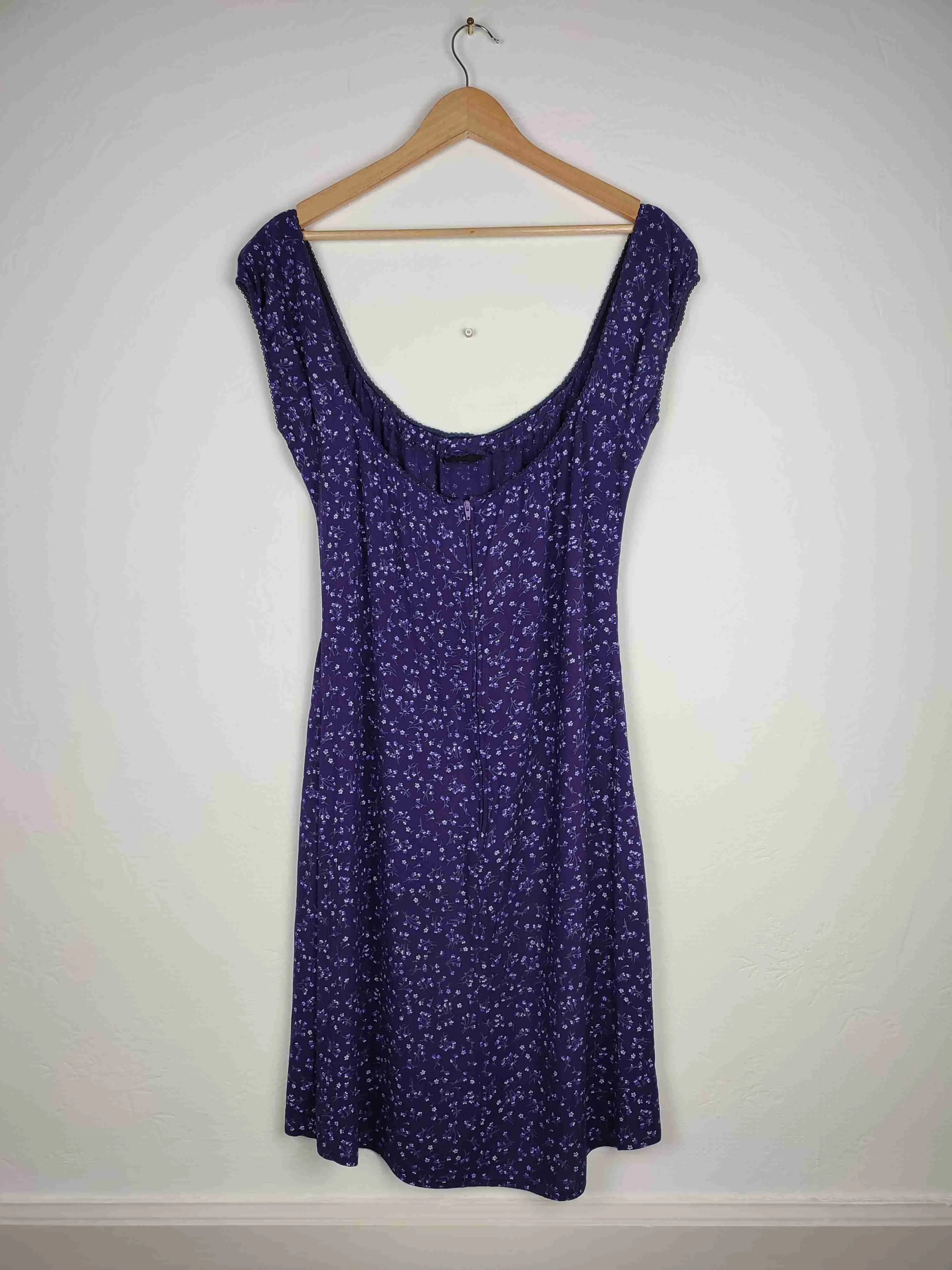Robe mini à fleurs