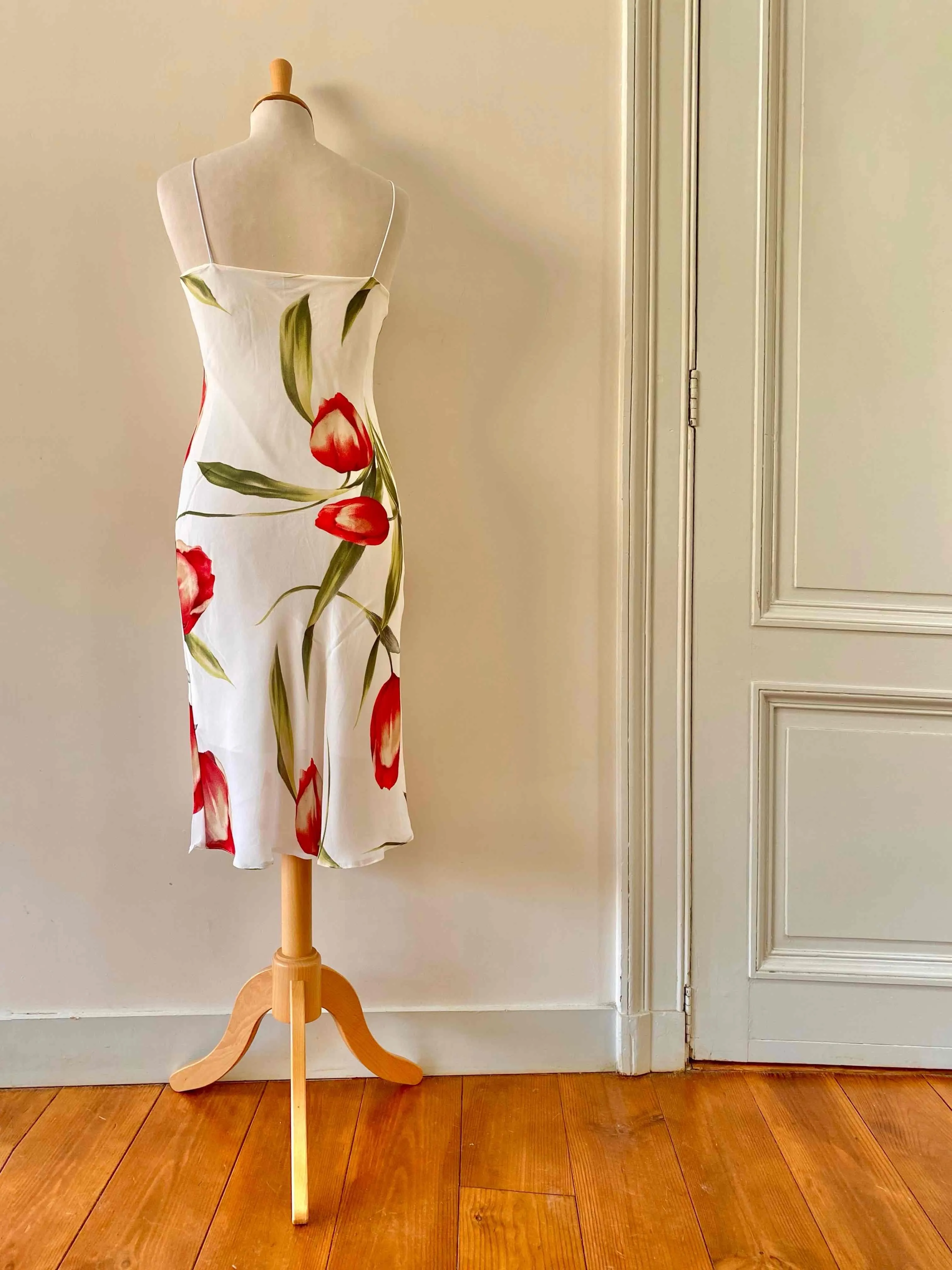 Robe nuisette à fleurs