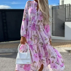 Robe à Fleurs Grande Taille