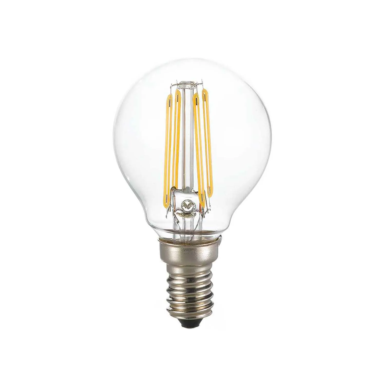 Set of 10 E14 LED filament bulbs
