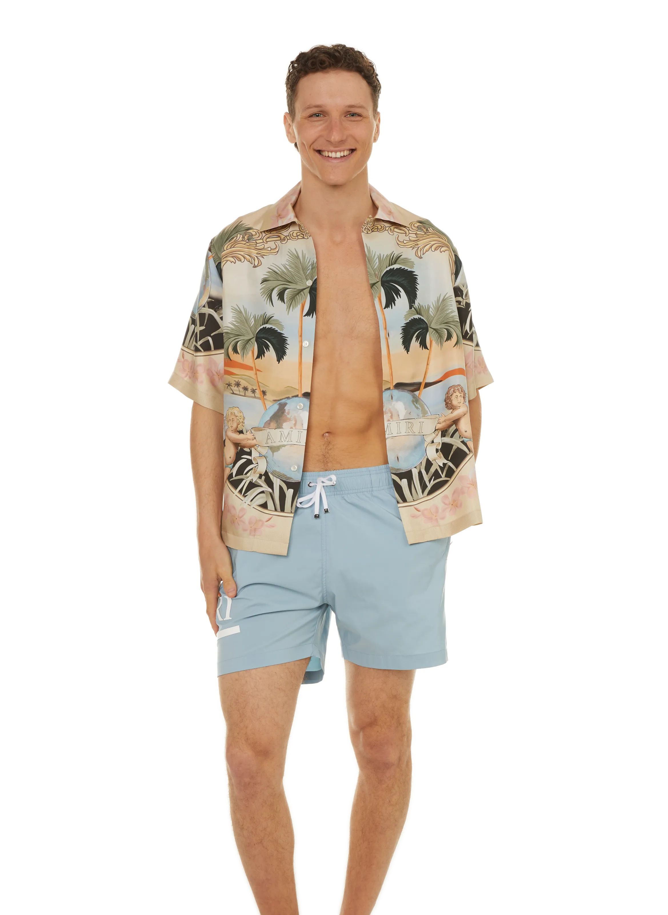 SHORT DE BAIN - AMIRI pour HOMME | Printemps