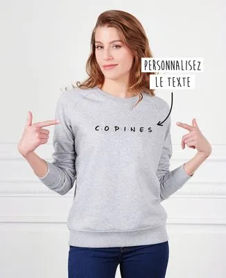 Sweatshirt homme Copains personnalisé