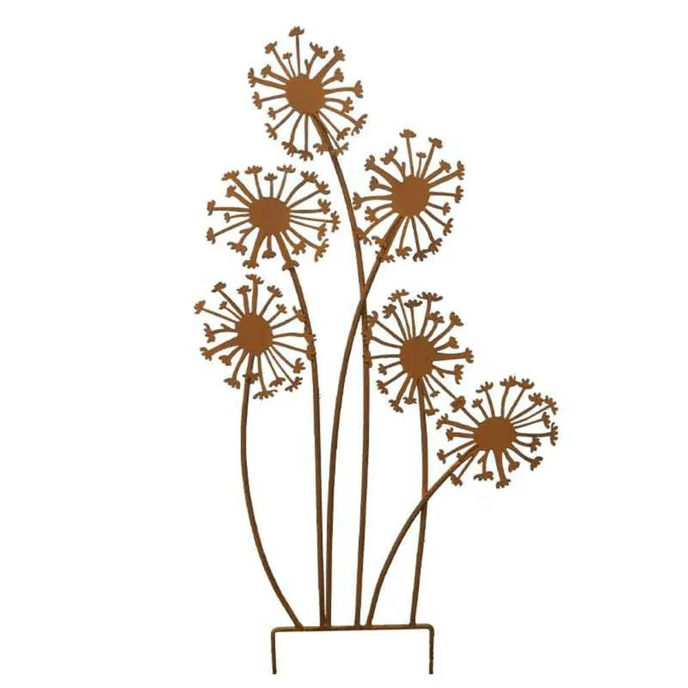 Tuteur déco fleurs 42x85cm